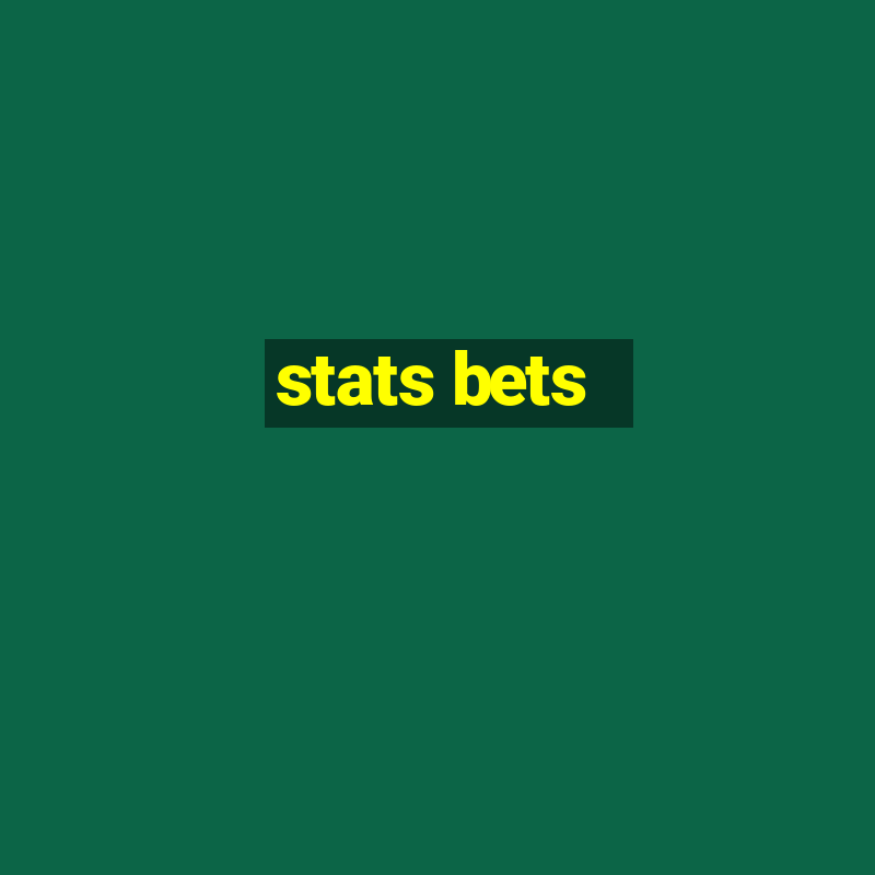 stats bets