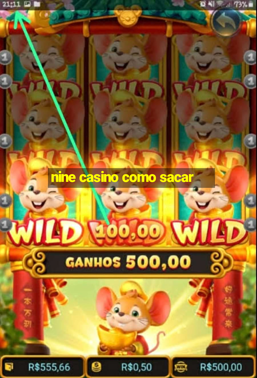 nine casino como sacar