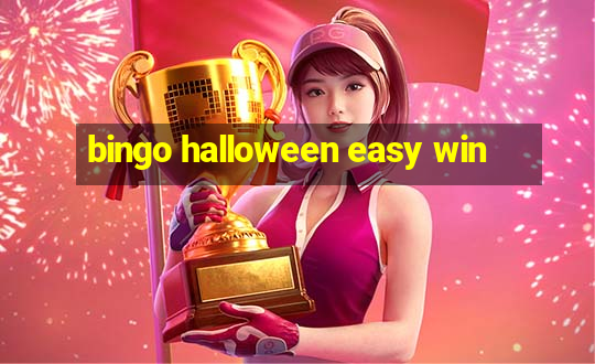 bingo halloween easy win