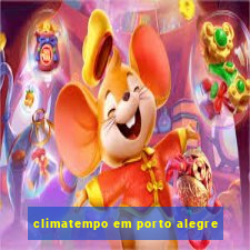 climatempo em porto alegre