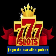 jogo de baralho poker