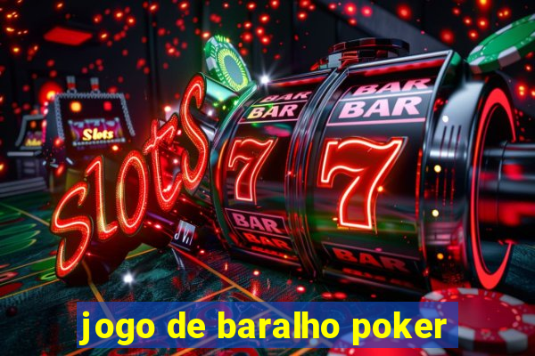 jogo de baralho poker