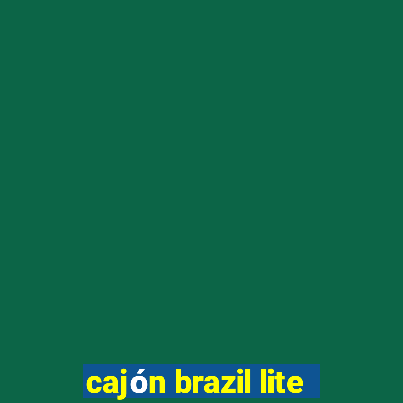 cajón brazil lite