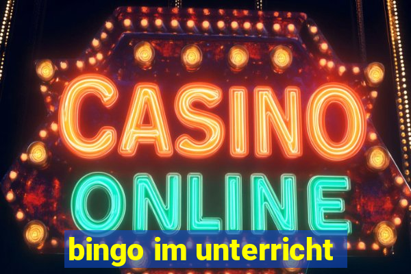 bingo im unterricht