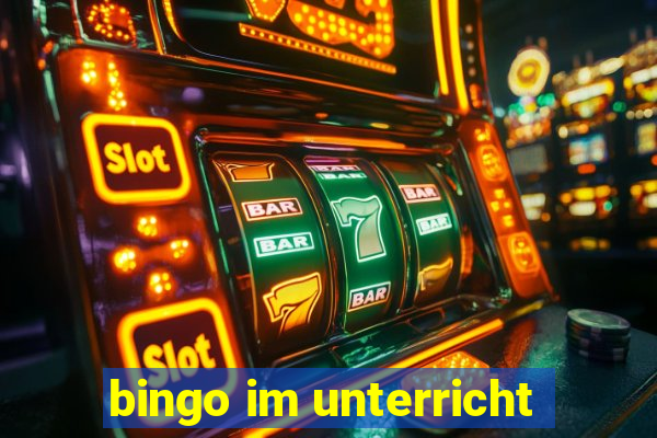 bingo im unterricht