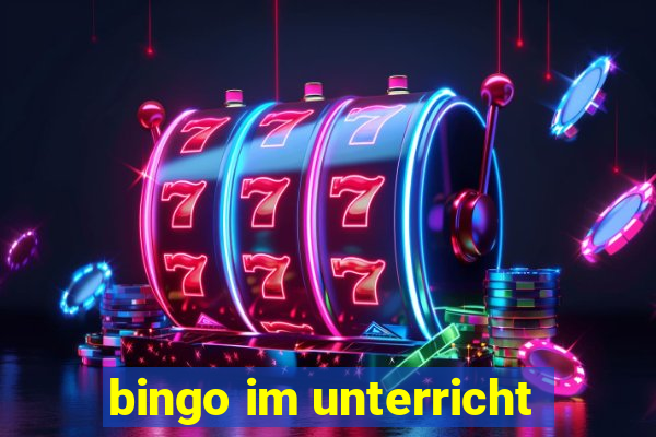 bingo im unterricht