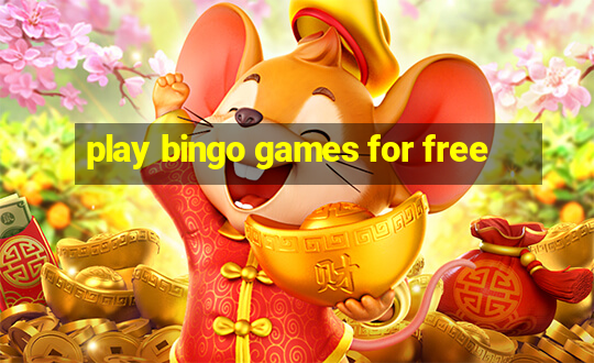 play bingo games for free