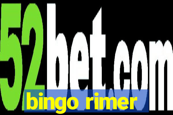 bingo rimer