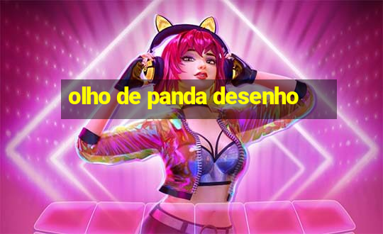 olho de panda desenho