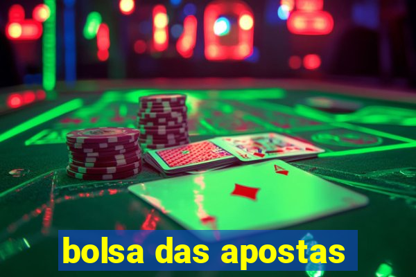 bolsa das apostas