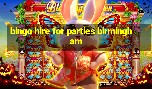 bingo hire for parties birmingham