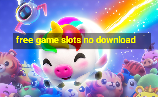 free game slots no download