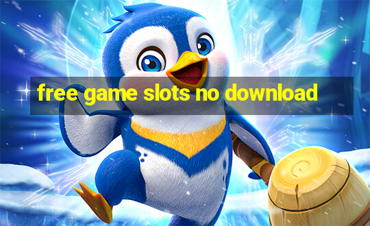 free game slots no download