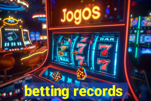 betting records