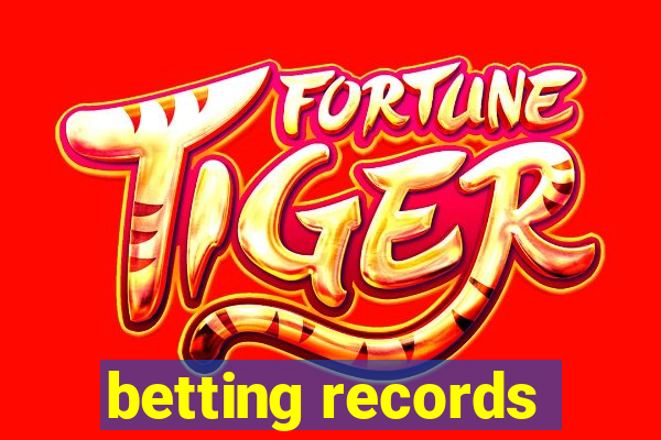 betting records