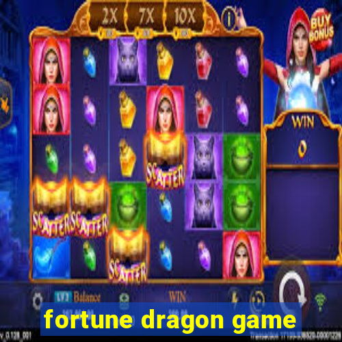 fortune dragon game