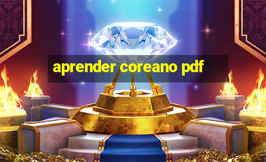 aprender coreano pdf