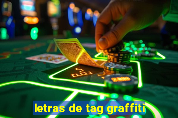 letras de tag graffiti