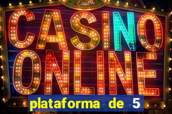 plataforma de 5 reais fortune tiger