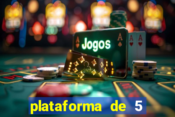 plataforma de 5 reais fortune tiger