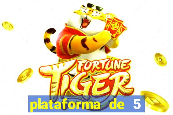 plataforma de 5 reais fortune tiger