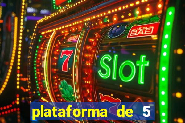 plataforma de 5 reais fortune tiger