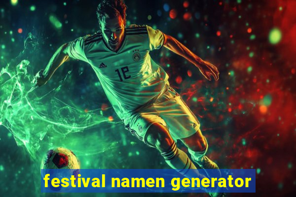 festival namen generator