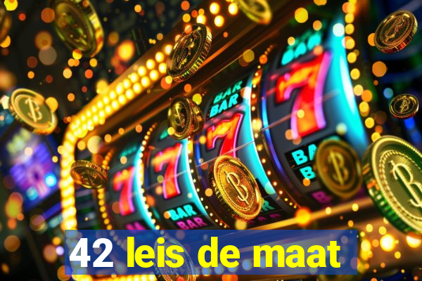 42 leis de maat