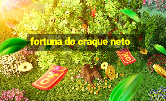 fortuna do craque neto