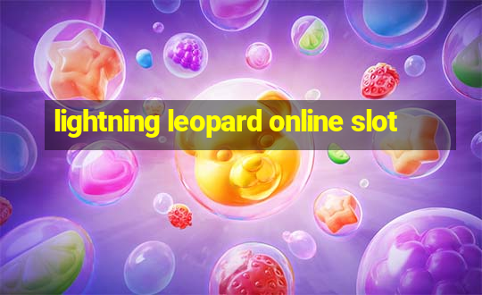 lightning leopard online slot