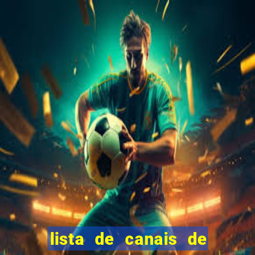 lista de canais de esporte iptv