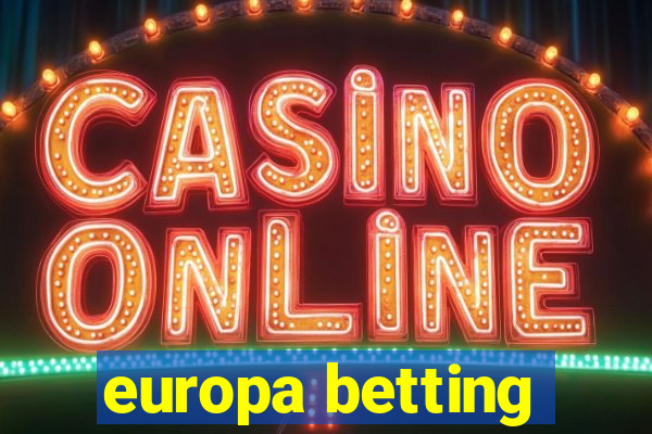 europa betting