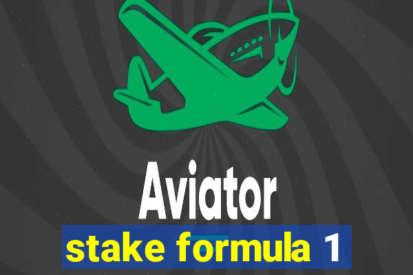 stake formula 1