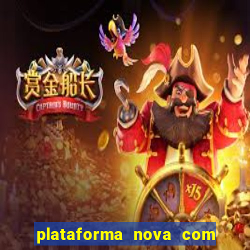 plataforma nova com bonus no cadastro