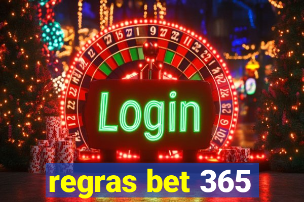 regras bet 365