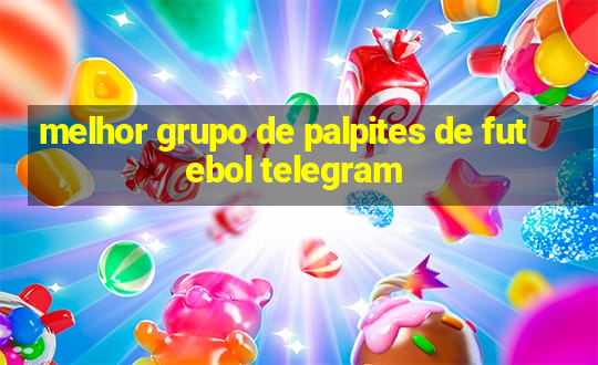 melhor grupo de palpites de futebol telegram