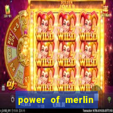 power of merlin megaways slot