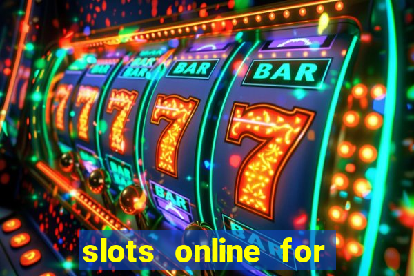 slots online for real money