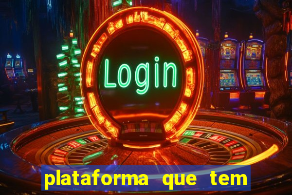 plataforma que tem o fortune tiger