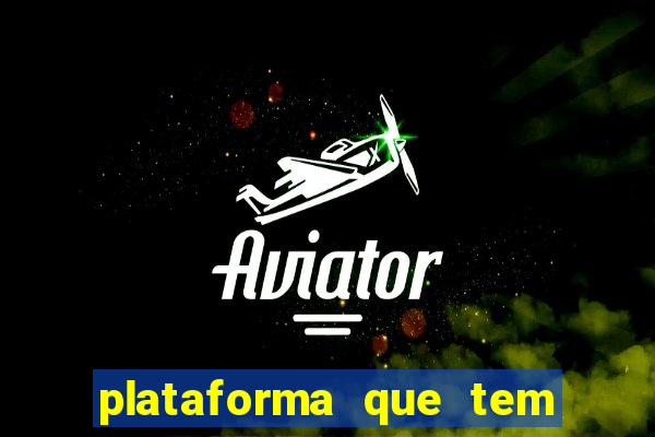 plataforma que tem o fortune tiger