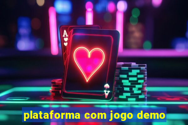 plataforma com jogo demo