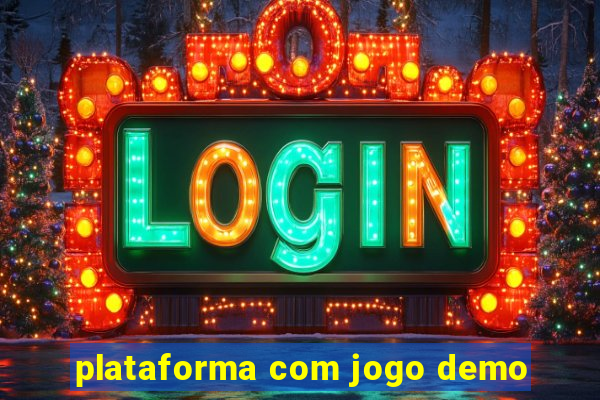 plataforma com jogo demo