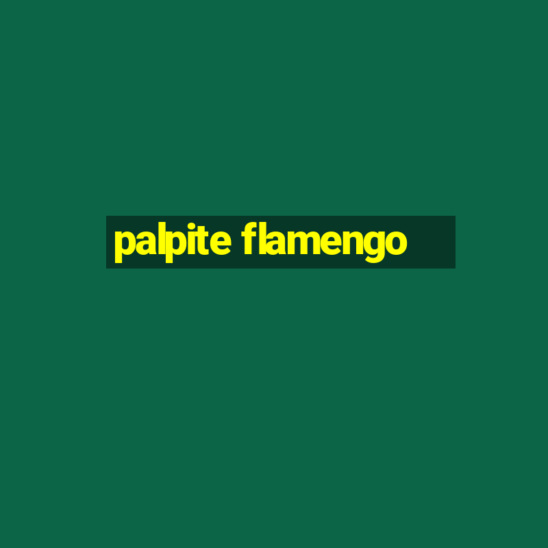 palpite flamengo