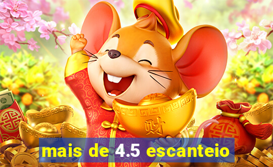 mais de 4.5 escanteio