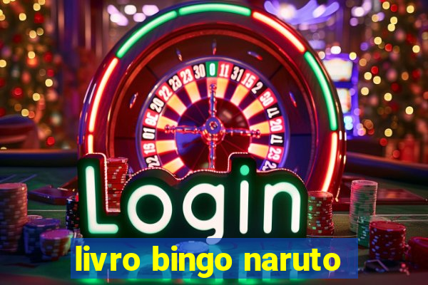 livro bingo naruto