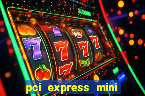 pci express mini card slot