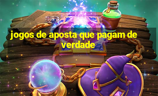 jogos de aposta que pagam de verdade