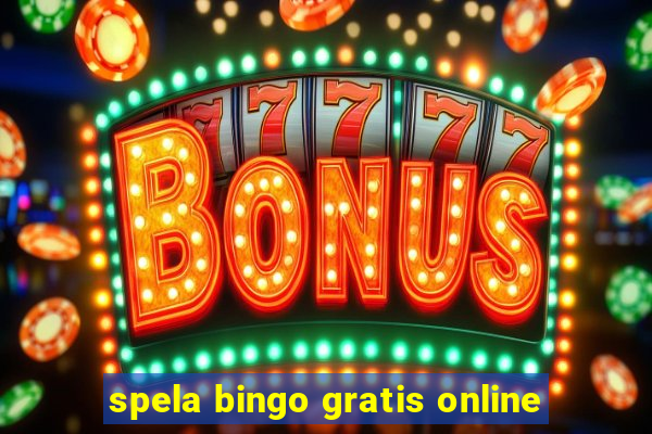 spela bingo gratis online