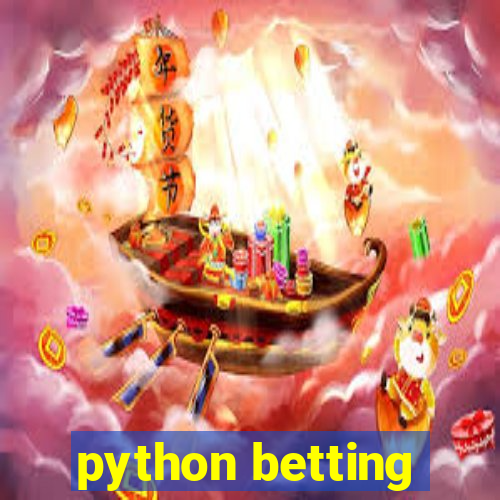 python betting