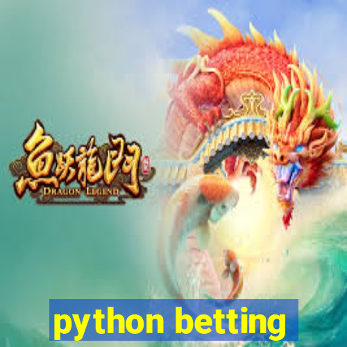 python betting